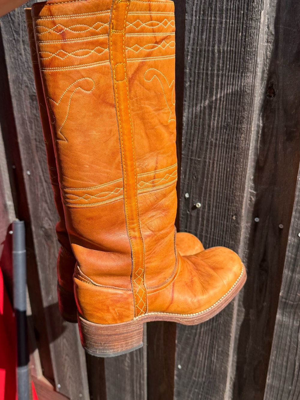 Vintage Frye Campus Boots Made in USA- Black Label